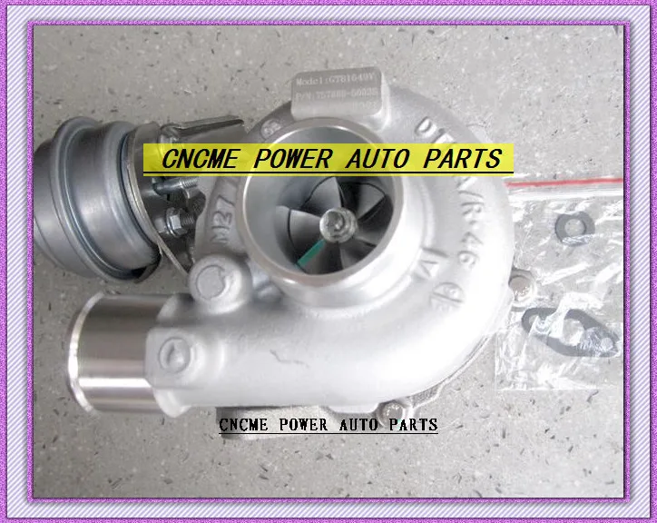 GTB1649V 757886-5003S 757886 28231-27400 Turbo Turbine Turbocharger Fit For Hyundai Tucson KIA Sportage II 2.0L CRDi 2005- 140HP - (4)