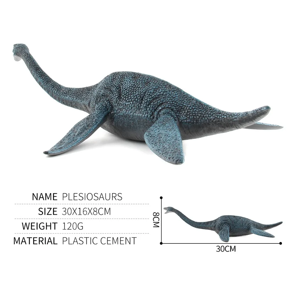 MOMEMO Юрского периода Plesiosaur фигурку животного Модель ПВХ моделирования динозавров
