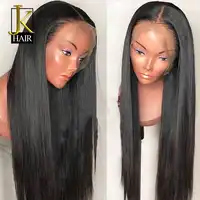 JK Hair Brazilian Straight Wigs Lace Front Human Hair Wigs With Baby Hair Pre Plucked Remy Hair Free Shipping