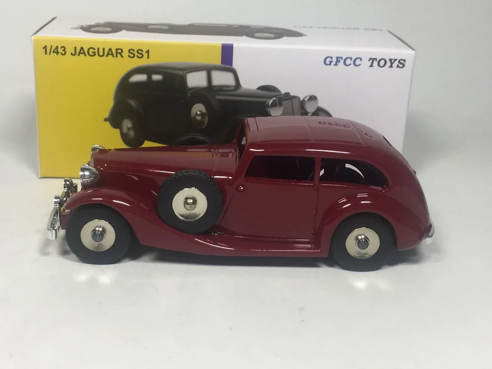 Dinky toys-GFCC TOYS JAGUAR SS1 литая модель автомобиля(красный