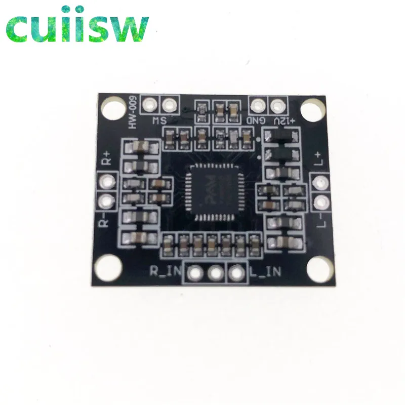 Цифровой усилитель мощности cuiisw PAM8610 2x15 Вт двухканальный стерео мини класса D|digital