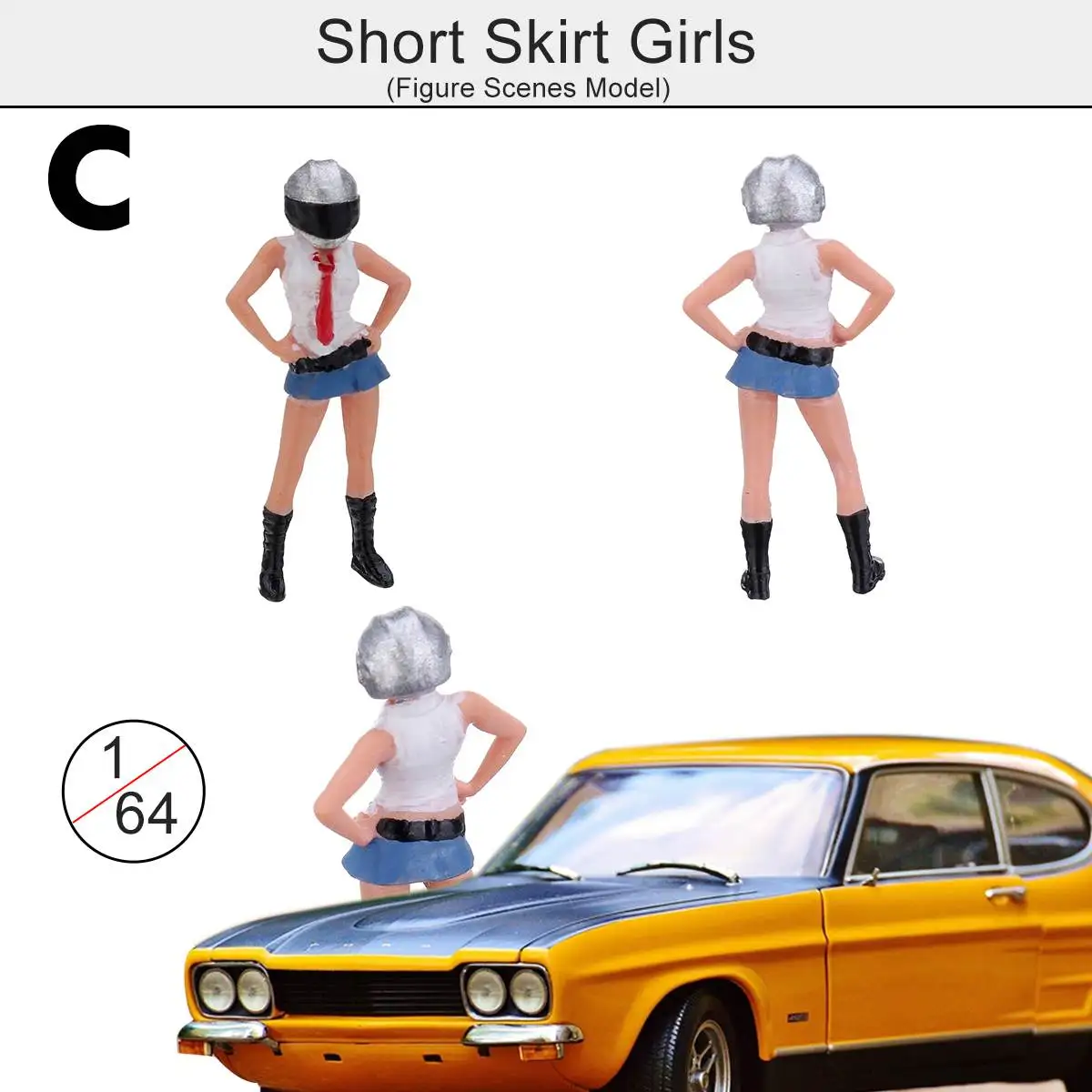 1: 64 RM игрушечный персонаж из мультфильма; шлем с изображением звезды для девочек фотограф модель автомобиля ПВХ 1/4 шт. рисунок сцены модель игрушка группа модели сценариев
