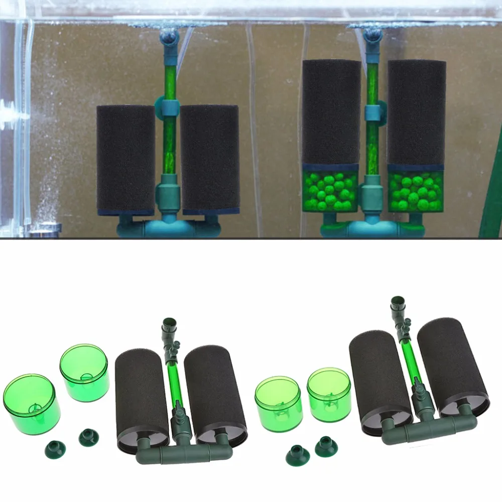 Aquarium Sponge+Plastic Filter Sponge Filter Fish Tank Biochemical