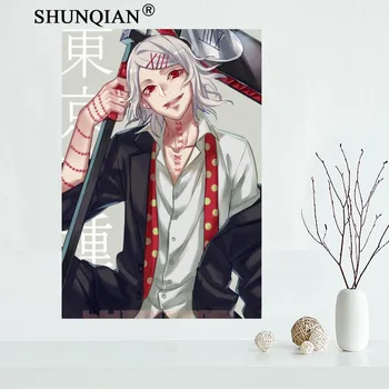 

Hot selling 50x75cm Canvas posters and prints party house decor Hot Anime Tokyo Ghoul room poster