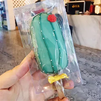 

Clear Ice Cream Popsicle Plastic Packaging Box Transparent PVC Box For Chocolate Candy 10 pcs/lot