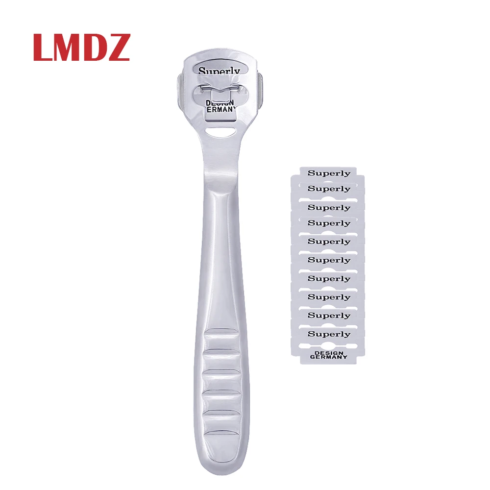 LMDZ Leathercraft Skiving Tools Edge Skiver Tool with 10pcs Blades For Thinning Leather Craft DIY Cutter | Дом и сад