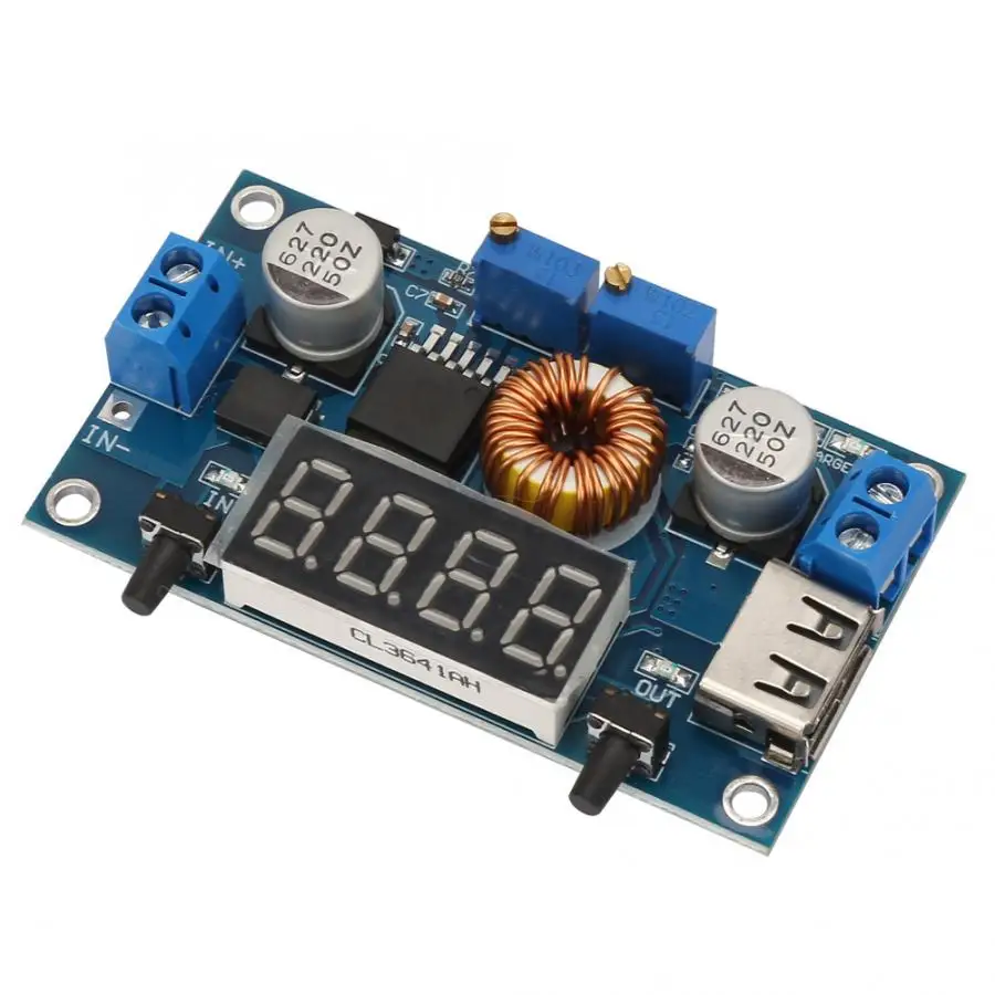 

5-36V Convert 1.25-32V Adjustable Voltage Convert Module Voltage Step-down Converter with Shell