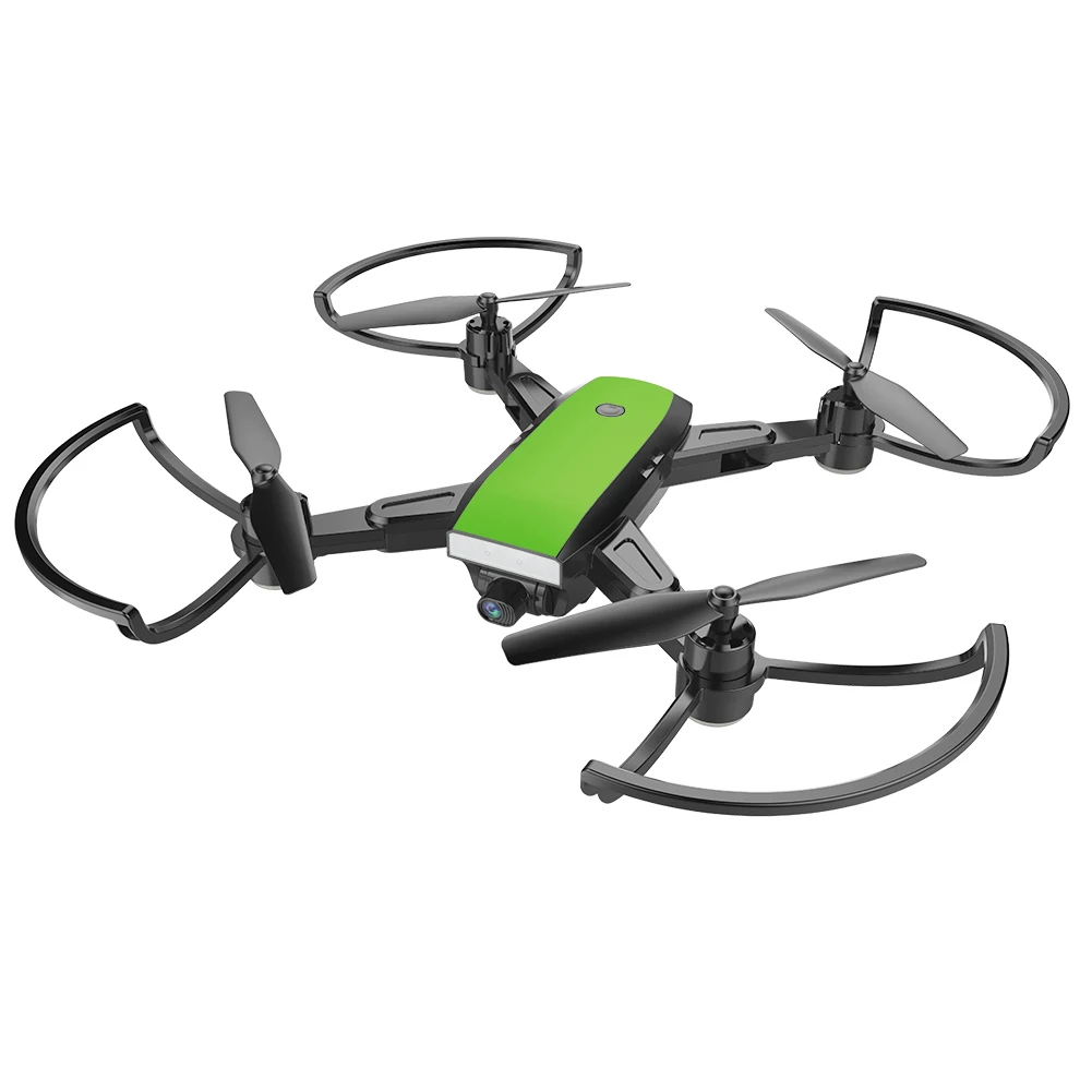 

2019 New 1 Pcs Quadcopter RC Drone Folding FPV Wifi Headless Mode Gravity Sensor HD Lens