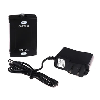 

HOT Digital Coax Coaxial RCA to Optical TOSlink SPDIF Digital Audio Converter Adapter Support Dolby AC-3,Dolby 5.1 and DTS Sound