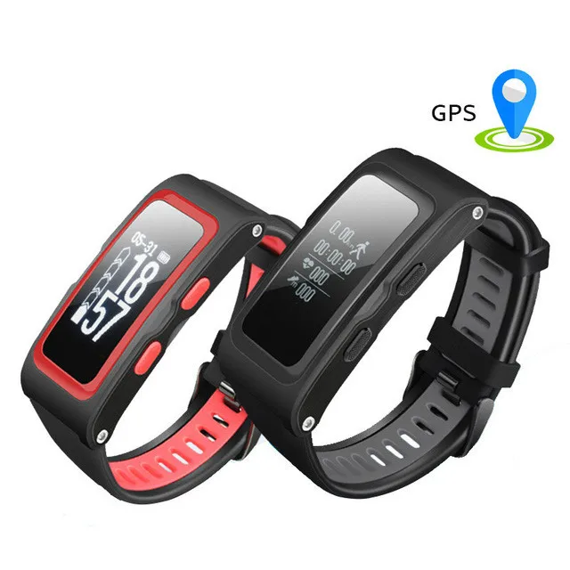 Sport Smart Watch Heart Rate GPS PPG OLED Waterproof Track Record Bracelet Bluetooth Multiple Heart Rate Monitor Smart Bracelet Sport Smart Watch Heart Rate GPS PPG OLED Waterproof Track Record Bracelet Bluetooth Multiple Heart Rate Monitor Smart Bracelet