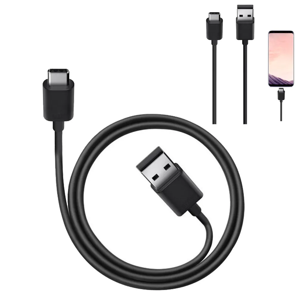 USB-C USB 3,1 Тип C зарядный кабель для передачи данных для Samsung Galaxy S8/S8 плюс Поддержка масштабируемой мощности зарядки 56