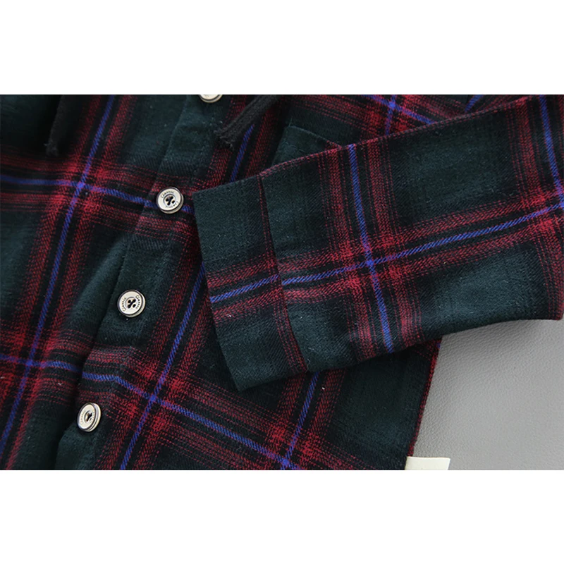 Roupas de Outono Conjunto de Roupas de Algodão Criança Meninos Minúsculo Agasalho Xadrez Hoodies Terno Duas Peças Crianças 1th Aniversário Outfits 2020 10 hoodies terno duas peças crianças 1th aniversário outfits