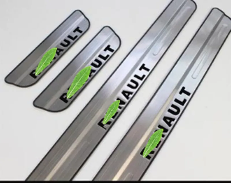 

Auto parts Door Sill Scuff Plate Guard Stainless Door Sill For Renault Kadjar 2015 2016 2017 Car Styling 4PCS/SET