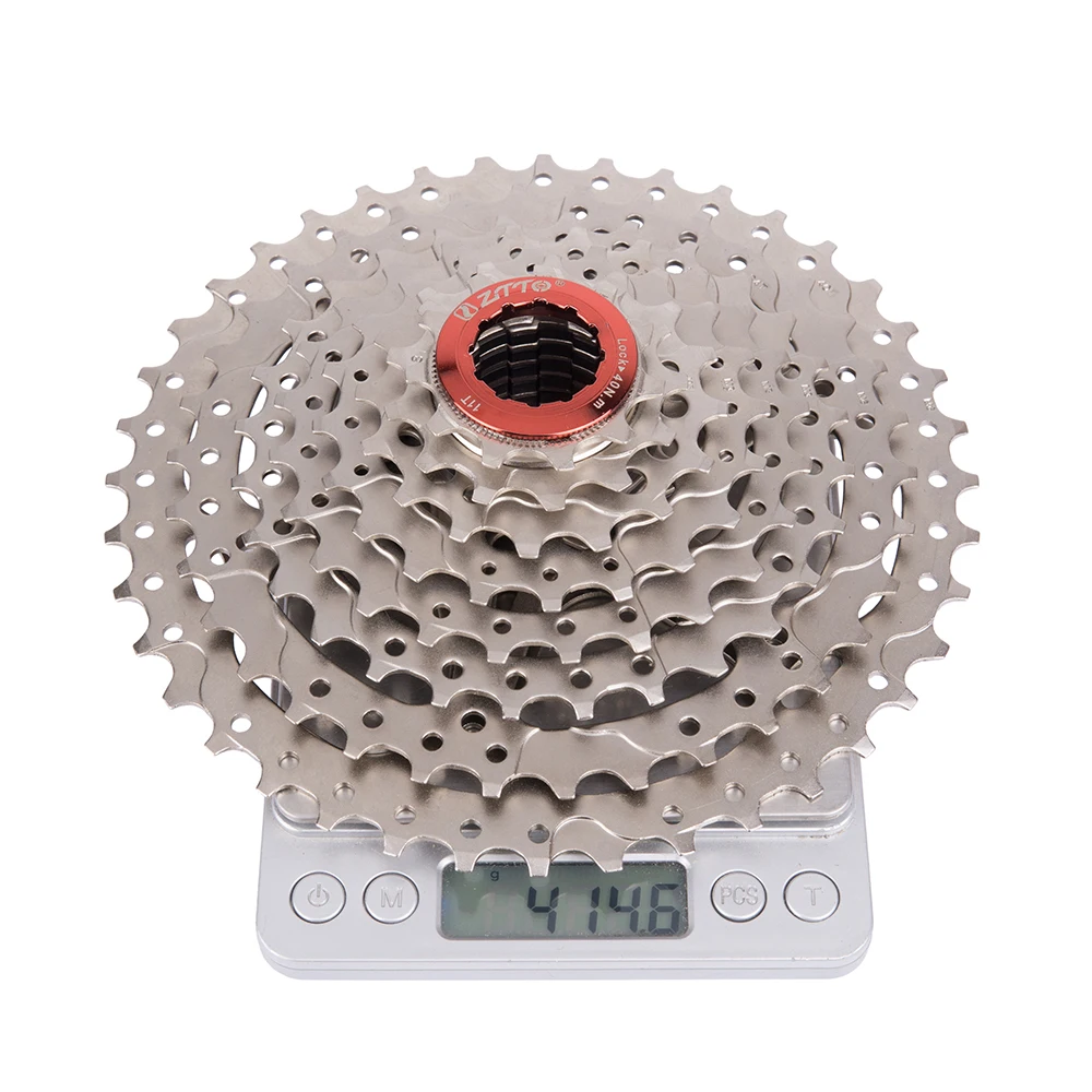 

MTB 8s 8speed 40T Wide Ratio Freewheel Mountain Bicycle Parts Cassette 11-40T Compatible for M410 sram X4 Cheap bike flywheel