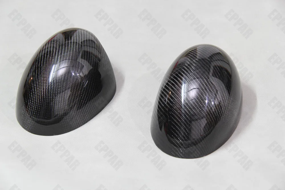 

Real Carbon Fiber Overlay Mirror Covers for 2009-2014 Mini Cooper R55 R56 R57 R58 R59 R60 Manual Folding