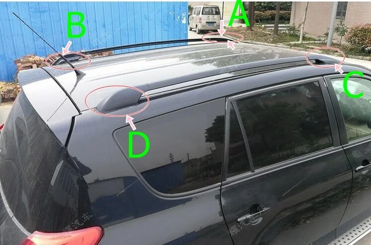 Багажник на крышу с винтами для Toyota RAV4 2007 2008 2009 2010 2011 2012 | Автомобили и мотоциклы