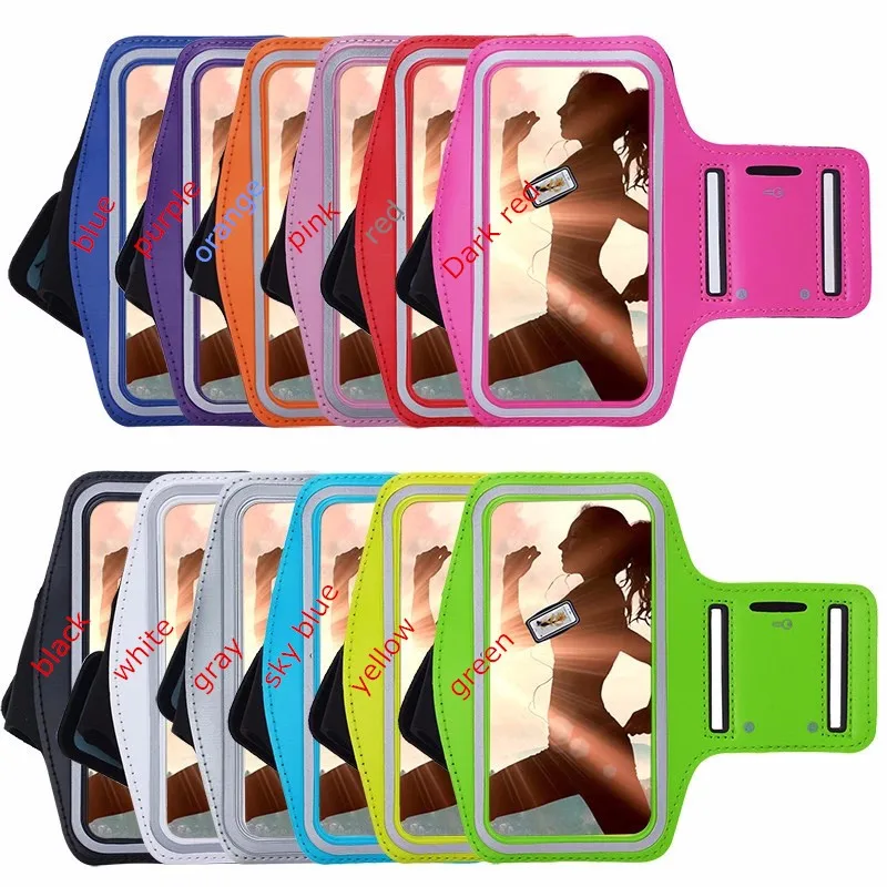 Мобильный телефон повязки для спортзала бега спорта повязку для Huawei Mate 7 регулируемая повязка на руку чехол