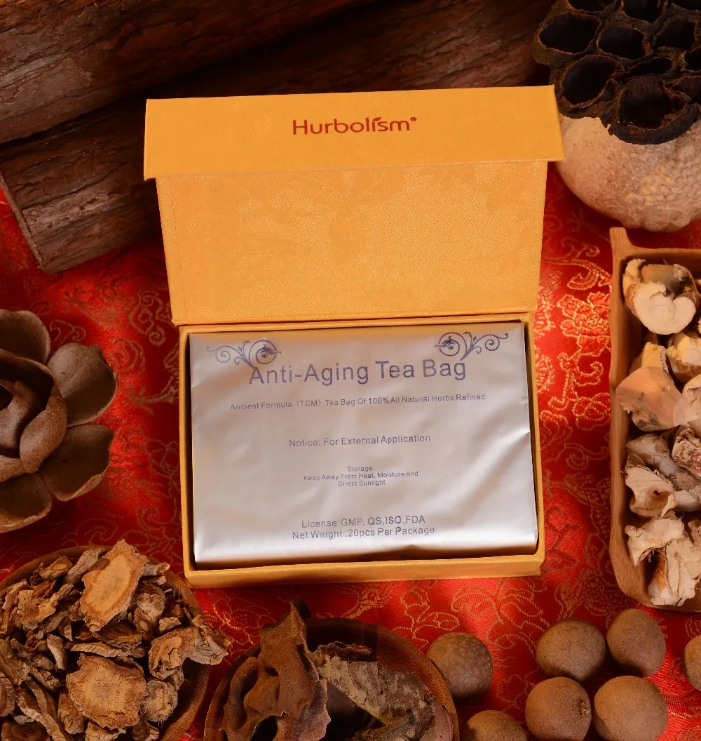 Hurbolism TCM чайный пакетик натуральные растительные ингредиенты для предотвращения старения, предотвращения сухой кожи, морщин, травяного чая