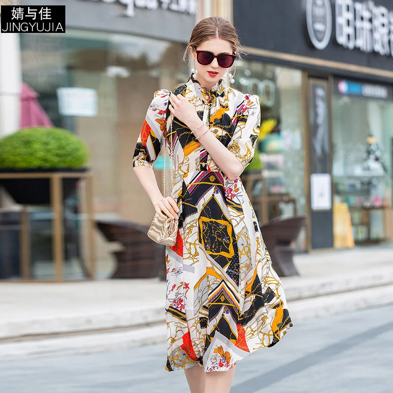 Bloemen zijde shirt jurk lange rockabilly plus size maxi party bohemian strand sexy vrouwen zomer jurken robe 2019 zwarte retro Bloemen zijde shirt jurk lange rockabilly plus size maxi party bohemian strand sexy vrouwen zomer jurken robe 2019 zwarte retro