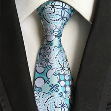 Mantieqingway Пейсли 8 см Широкий яркий цвет Мужские галстуки полиэстер Свадебные деловые Повседневные Вечерние мужские Gravatas галстук