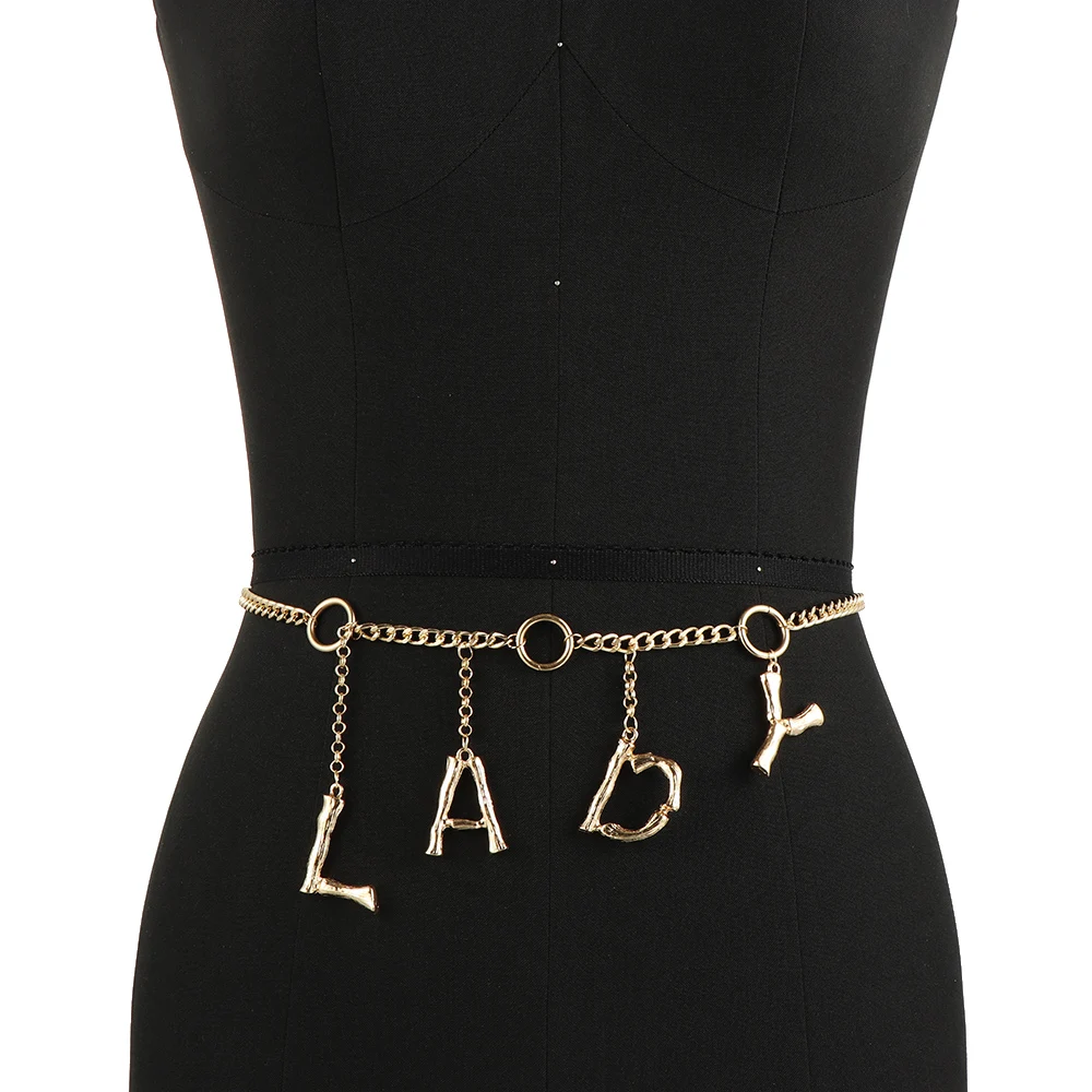 

Fashion Women Punk Metal Mirror Belts Female Plate Wide Chains Skinny Waist Belt Gold Sliver Adjustable Sashes Dress Waistband