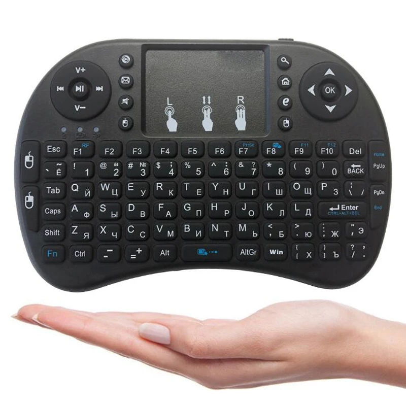 Беспроводная мини клавиатура i8 2 4 ГГц для Android TV Box Smart PC Xbox PS3/PS4 Воздушная мышь с