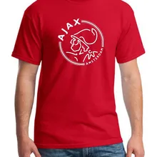 Новая мода ajax футболки Grappige mannen футболки Korte футболки люкс зомер Katoen рубашки размера плюс хип-хоп топы