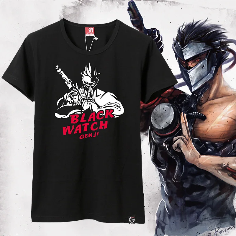 Футболка с коротким рукавом Blackwatch Genji 4 цвета|t shirt|summer t shirtt-shirt black |