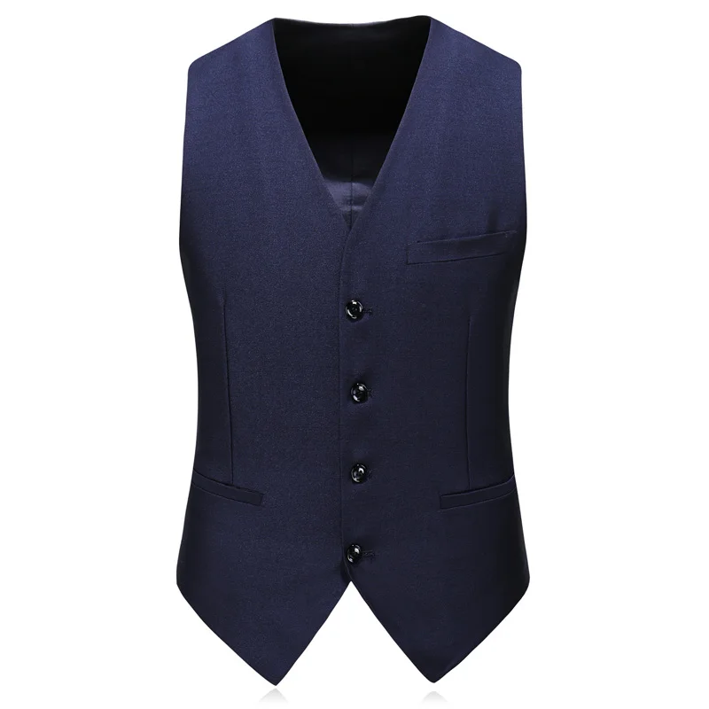 Jacket + Pant + Vest Top Quality 2018 New Men Business Slim Suits Sets Wedding Dress Three-piece Suit Blazers Coat 
