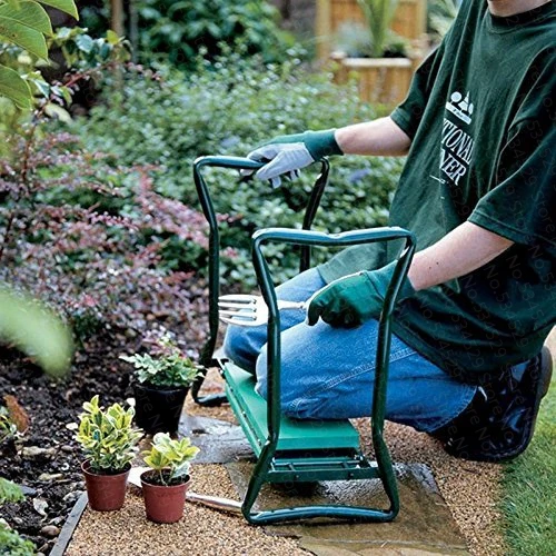 

5% 2019 NEW HOT Sale Multifunctional Folding Garden Kneeler and Seat Bearing 150KG TV Products