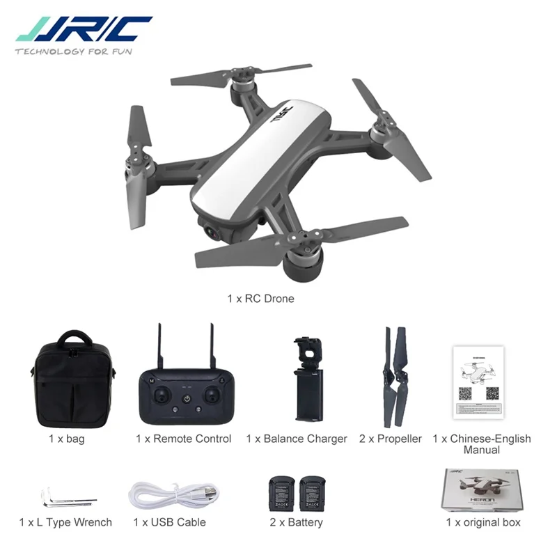 JJRC X9 5G бесщеточный Wi-Fi FPV дрона с дистанционным управлением-1080 P HD Камера gps оптическим позиционированием удержания высоты следите за Квадрокоптер - Цвет: 2 battery and a bag