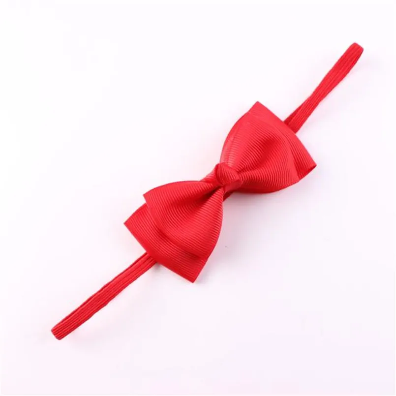 Headwear Baby girl headbands Baby kids hair accessories Baby Unisex Bowknot Headband Bebes acessorios #4A29 (16)