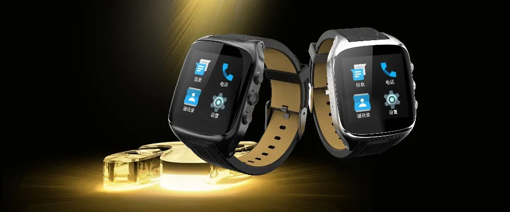 Smartch Android 5.1 Smart Watches X01s MTK6580 ROM8GB+RAM512 Bluetooth4.0 SmartWatch with GPS+3G+WiFi+GPRS Clock for Android Pho