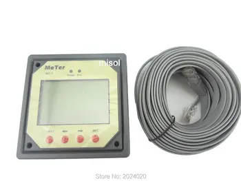 

Remote meter (MT1) LCD display for solar regulator (duo battery, two battery)