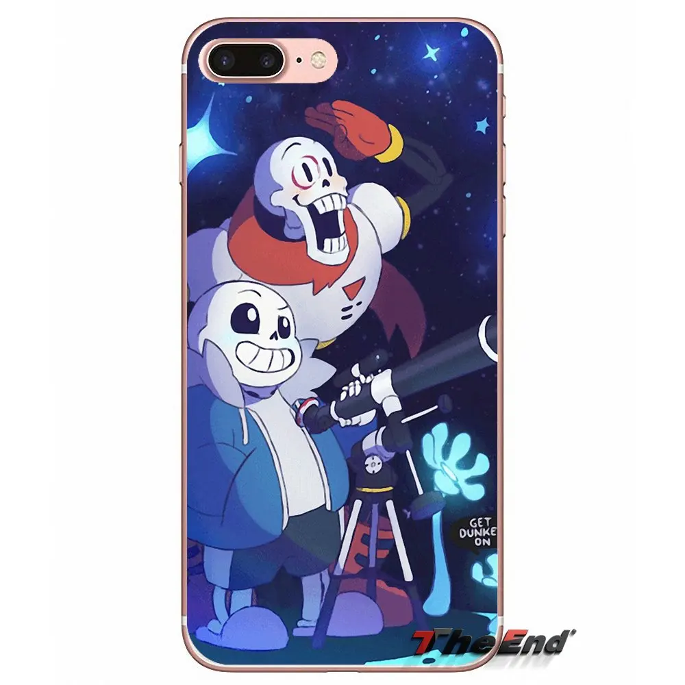 Чехол для телефона Huawei Honor 4C 5X 5C 6X Mate 7 8 9 Y3 Y5 Y6 II 2 Pro G7 G8 P7 P8 P9 Lite 2017 Undertale Sans and his puns
