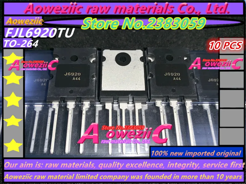 Aoweziic 100% новая импортная оригинальная FJL6920TU FJL6920 J6920 к-264 мощный источник питания Триод N 1500 V 20A