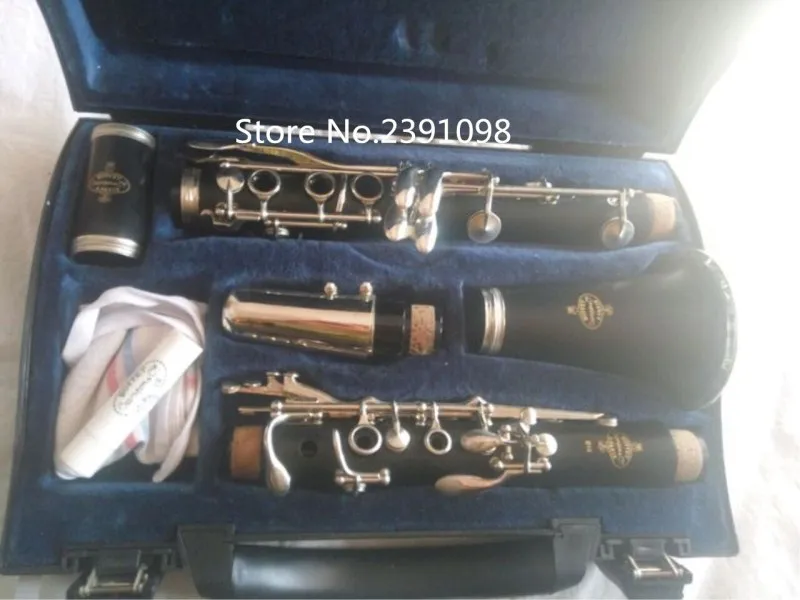 

High QualitBuffet 1986 B12 Clarinet 17 Key Crampon&Cie Apris Clarinet With Black Case Bakelite Tube Clarinet Musical Instruments