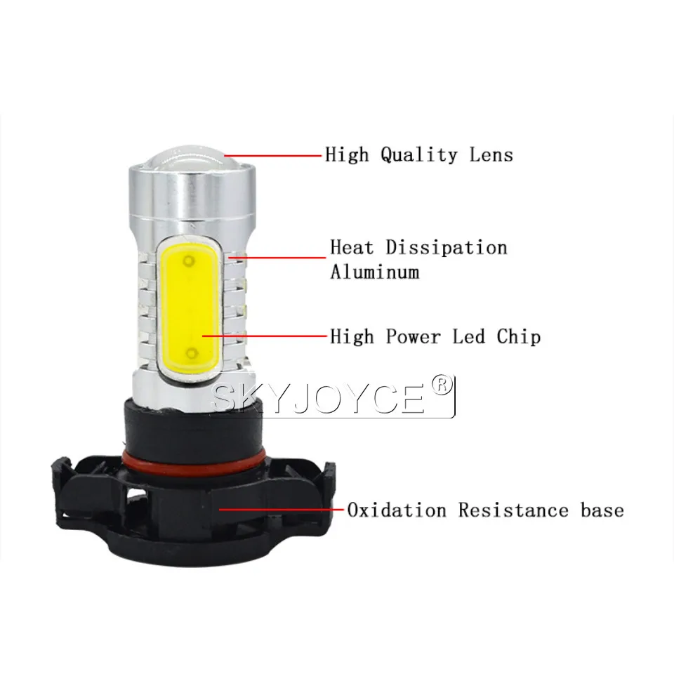 5 COB Car Lights