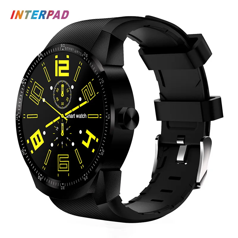 

2017 Interpad 3G Smartwatch Android OS MTK6572A 4GB ROM Phone Smart Clock Bluetooth GPS Smart Watch For iOS Apple iPhone Phone