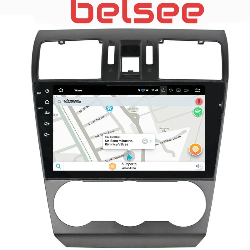 Belsee Восьмиядерный PX5 Android 9,0 64 Гб головное устройство gps Navi HD радио мультимедиа для Subaru Forester WRX XV 2013