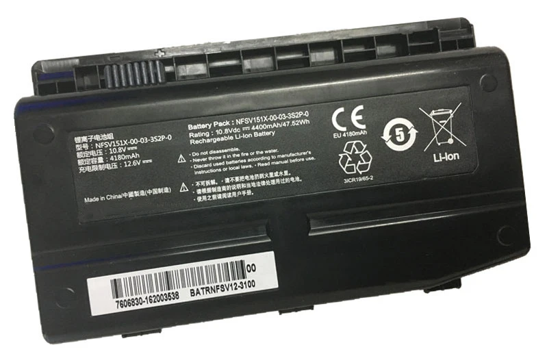 

47.52Wh news laptop battery for MECHREVO NFSV151X F1 F117 X6TI X6TI-M2