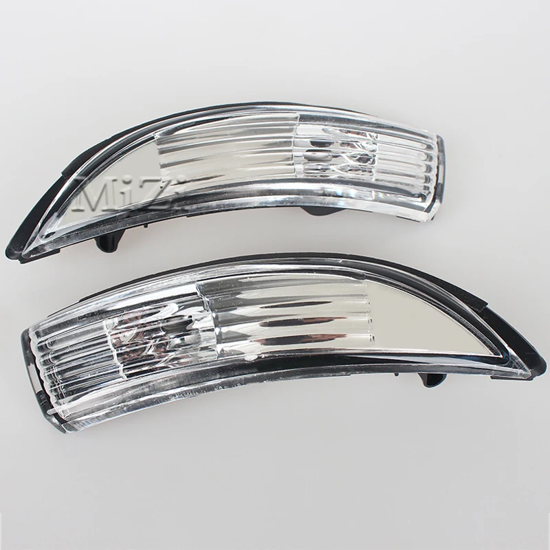 

MZORANGE 2Pcs Right & Left Side Rearview Mirror for Ford Fiesta 2009 2010 2011 2012 2013 2014 Turn Signals Flashes Light Lamp
