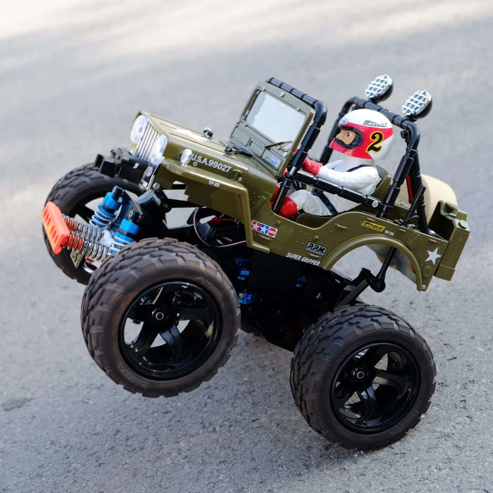 

DIY TAMIYA 1/10 Wild Willy 2000 WR-02 cross-country Bigfoot 58242
