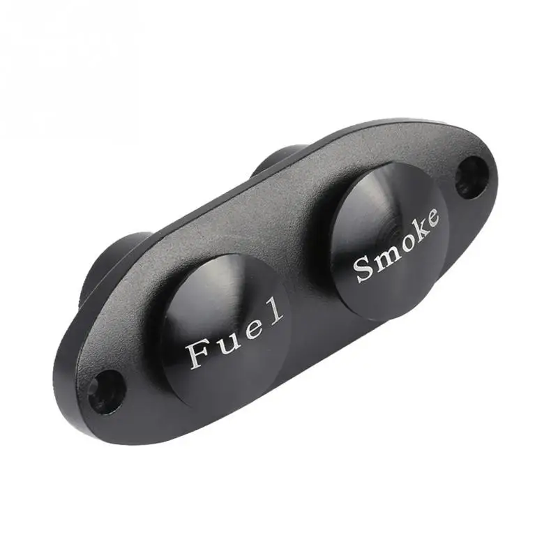 

Aluminum Alloy Dual Twin Round Fuel Dot Switch for RC Airplane Smoke and Fuel Pipe High Quality Dual Fuel Dot Switch