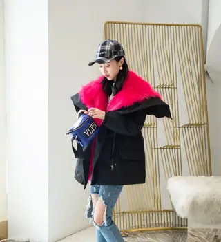 

2018 new imitation fox fur pike coat coat long female fashion temperament high-end winter warm fur coat