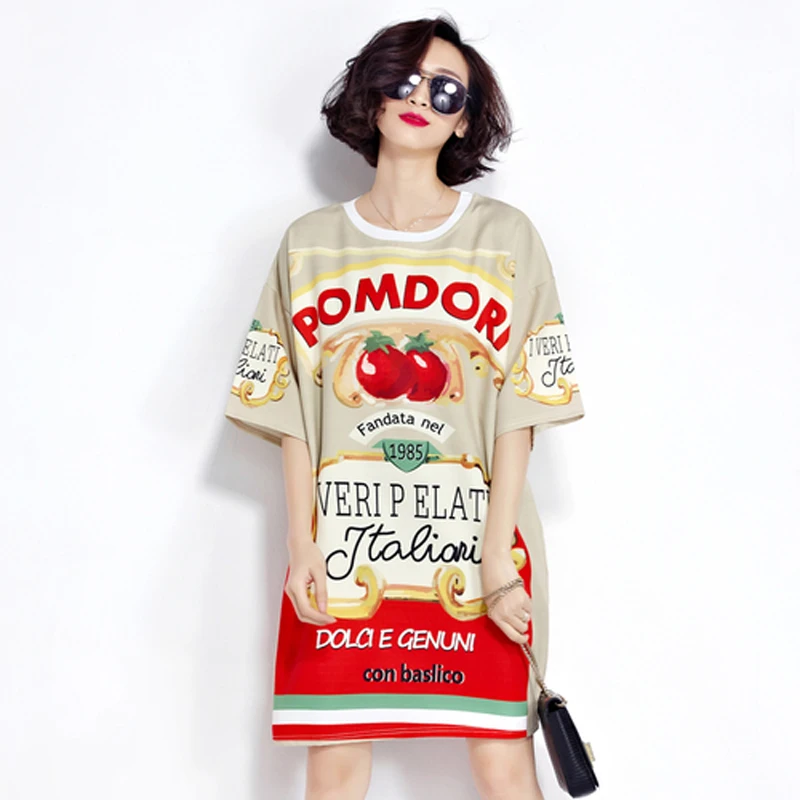 

Ethnic Style Print Dashiki Oversize elbise plus size M-3xl 4xl 5xl mini t shirt dress women 2018 summer casual dresses clothes