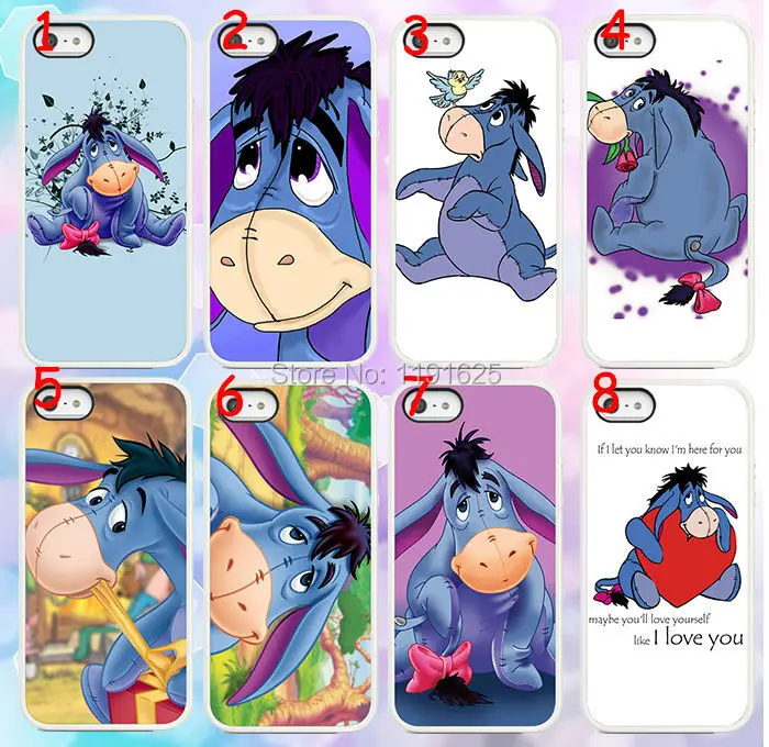 hot 8pcs/lots Big Ass Long Ear eeyore Cute Donkey hard