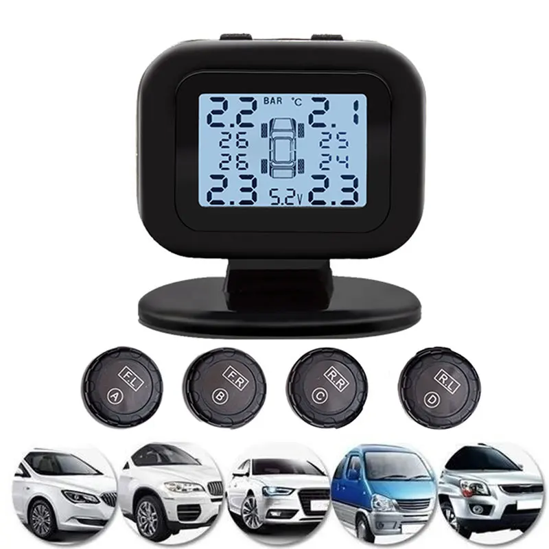 Vehemo TPMS монитор давления в шинах датчик Tmps для высокой температуры сигнализации стабильный измеритель цифровой для анти-взрыва