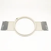 6PCS Grey SWF Embroidery Hoops – 9cm to 30x30cm Tubular Frames (39.5cm Length) for SWF Embroidery Machines