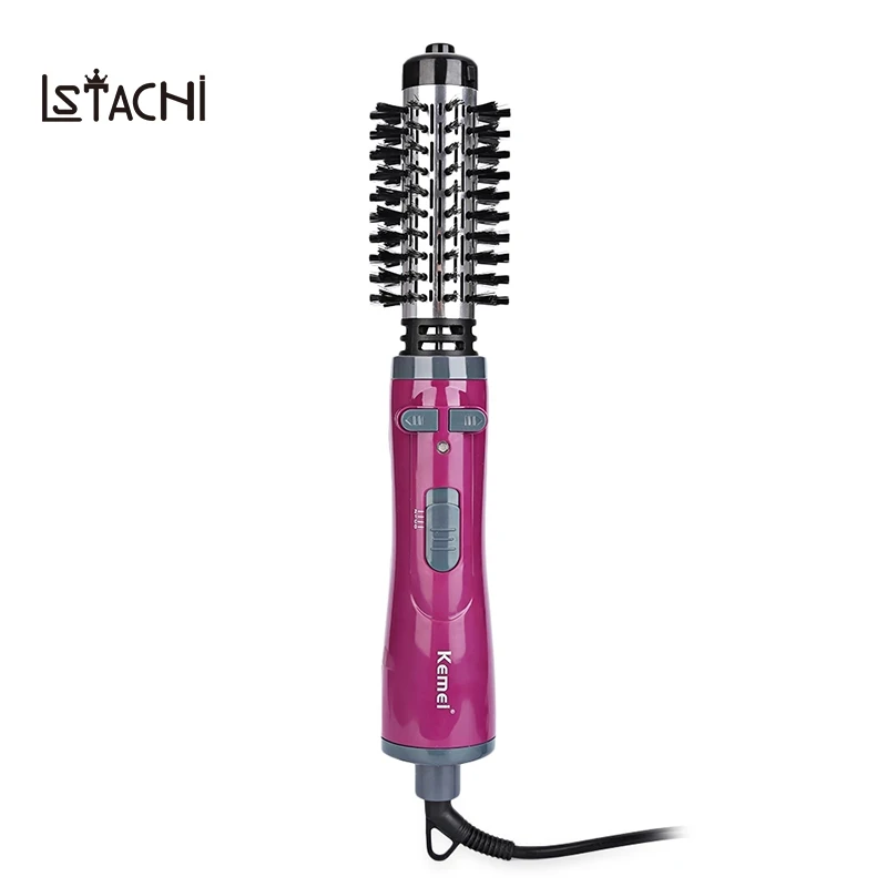 

LSTACHi Professional Electric Curling Iron Comb Auto-rotating Multifunctual Blow Dryer Wand Hair Curler Styling Tools For Women